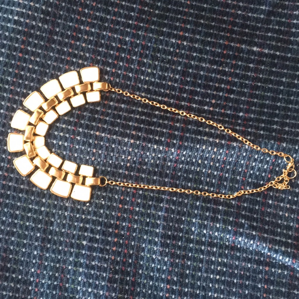 Statement bib necklace